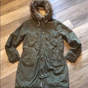 New w/ Tags Sherpa-lined parka from Abercrombie